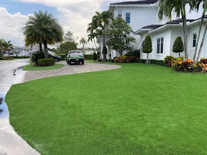 Durafield Synthetic Lawns of Florida mini golf course in Pompano Beach, Florida