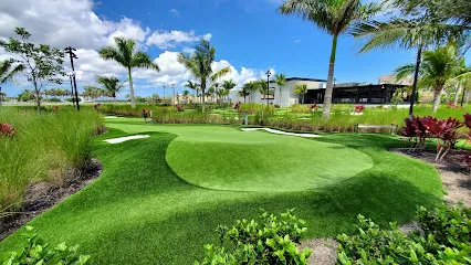 PopStroke mini golf course in Port St. Lucie, Florida