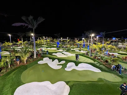 PopStroke mini golf course in Sarasota, Florida