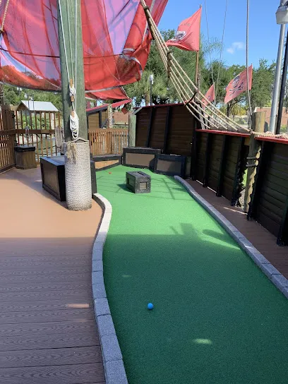 Smugglers Cove Adventure Golf mini golf course in Sarasota, Florida
