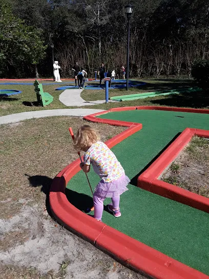Adventure Coast Fun Park mini golf course in Spring Hill, Florida