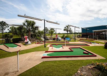 All American Fun Park mini golf course in Albany, Georgia
