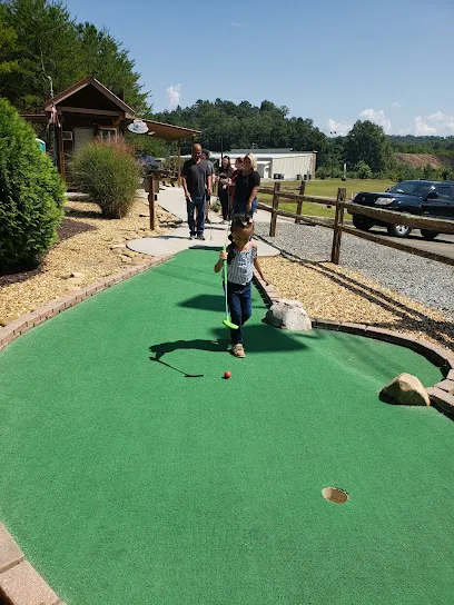 Cohutta Cove Mini Golf & Gem Mining mini golf course in Blue Ridge, Georgia