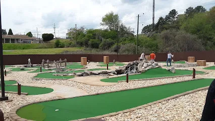 Cherokee Lanes mini golf course in Canton, Georgia