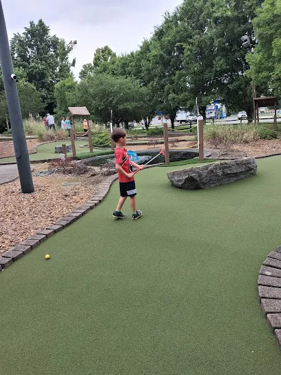 Dalton Falls Fun Center mini golf course in Dalton, Georgia