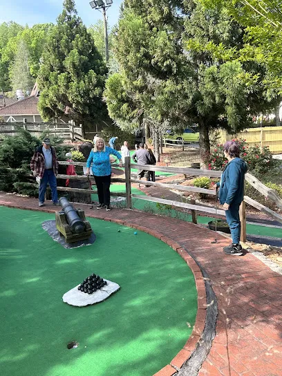 Pirate's Cove Adventure Golf mini golf course in Helen, Georgia