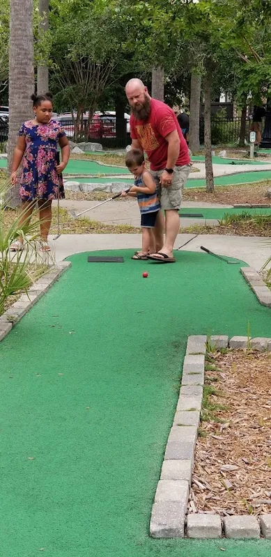 Neptune Park Miniature Golf mini golf course in St Simons Island, Georgia