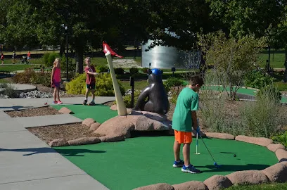 Overlook Adventure Park mini golf course in Decatur, Illinois