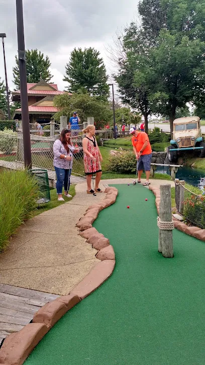 Congo River Golf & Exploration Co. mini golf course in Hoffman Estates, Illinois