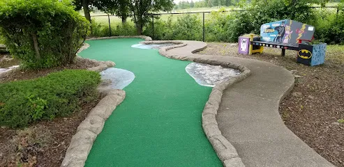 Odyssey Fun World mini golf course in Tinley Park, Illinois