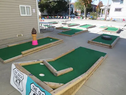 The Old 27 Ice Cream Shop mini golf course in Decatur, Indiana