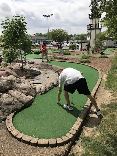 Otte Golf & Family Fun Center mini golf course in Greenwood, Indiana