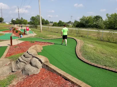 Bogey's Family Fun Center mini golf course in Terre Haute, Indiana