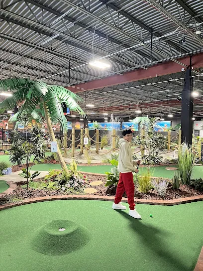 Malibu Jack's Quad Cities mini golf course in Bettendorf, Iowa
