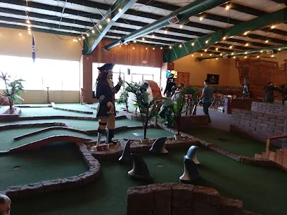 Pirate Putt mini golf course in Council Bluffs, Iowa