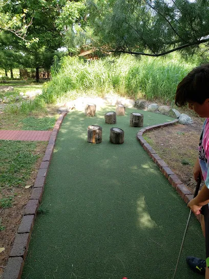 Puttmasters At The Pines mini golf course in Des Moines, Iowa