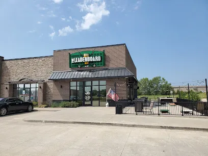 The Leaderboard Sports Bar mini golf course in North Liberty, Iowa