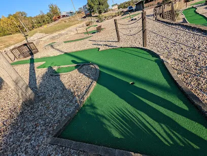 Jesse James Riding Stables & Outlaw Cave mini golf course in Cave City, Kentucky