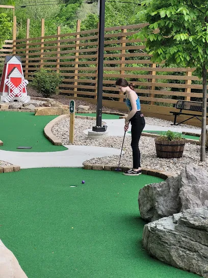 Thrillsville Adventure Golf mini golf course in Slade, Kentucky