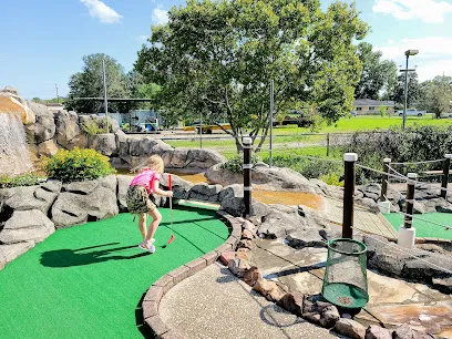 The Ball Park mini golf course in Houma, Louisiana