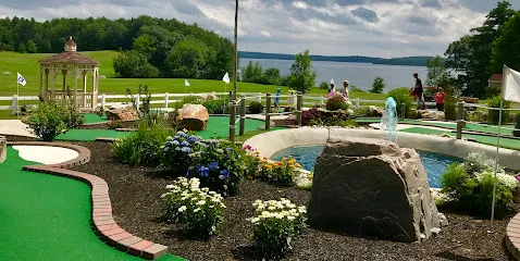 Tabers Restaurant and Golf mini golf course in Auburn, Maine