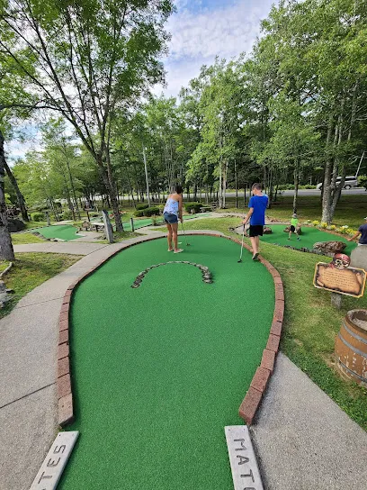 Pirate's Cove Adventure Golf mini golf course in Bar Harbor, Maine