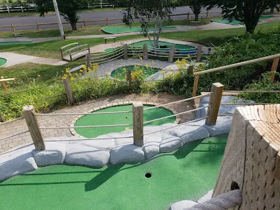 Wonder Mountain Fun Park mini golf course in Moody, Maine