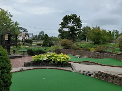 Pirate's Cove Adventure Golf mini golf course in Old Orchard Beach, Maine