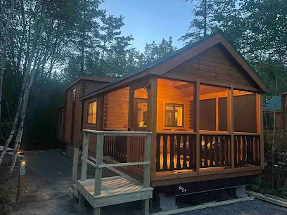 Wild Acadia Camping Resort mini golf course in Trenton, Maine