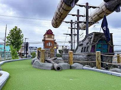 Island Golf 129th St mini golf course in Ocean City, Maryland