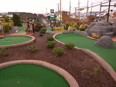 Island Golf mini golf course in Ocean City, Maryland