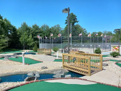 K&K Adventure Park mini golf course in Prince Frederick, Maryland