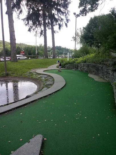 Crystal Caves-Family Entertainment mini golf course in Auburn, Massachusetts