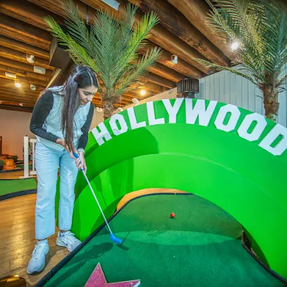 Putt Across America mini golf course in Boston, Massachusetts