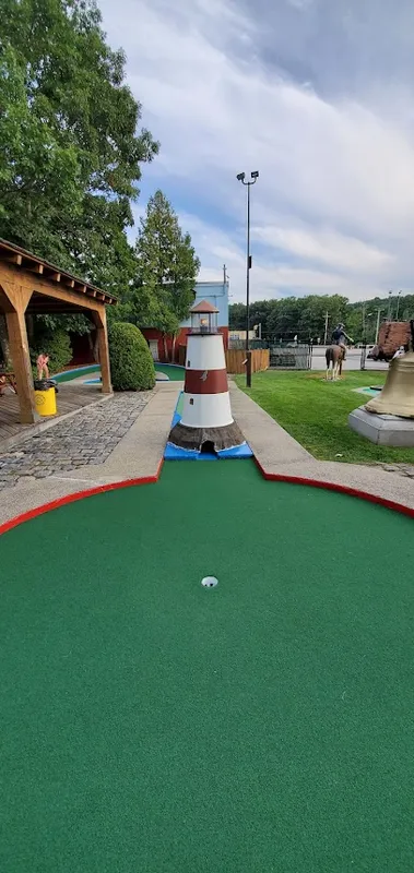 Golf On the Village Green mini golf course in Natick, Massachusetts