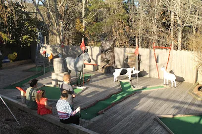 Gift Barn mini golf course in North Eastham, Massachusetts
