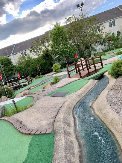 Magoo's Ice Cream mini golf course in Rockland, Massachusetts