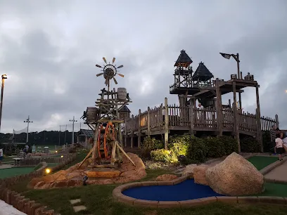 Skull Island Miniature Golf mini golf course in South Yarmouth, Massachusetts
