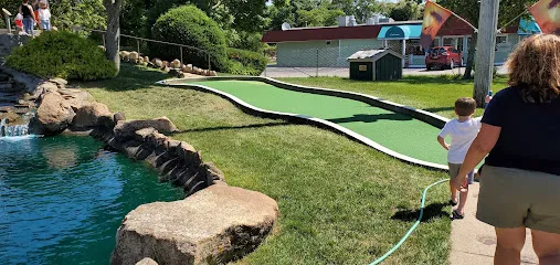 Wild Animal Lagoon mini golf course in West Yarmouth, Massachusetts