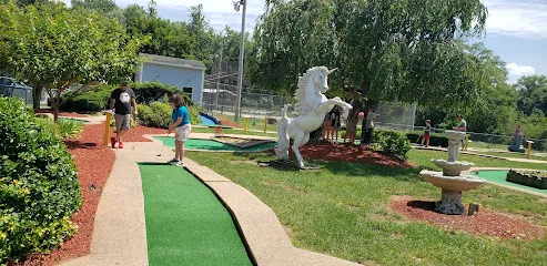 Mr. Whipy's Golf Acres mini golf course in Westfield, Massachusetts