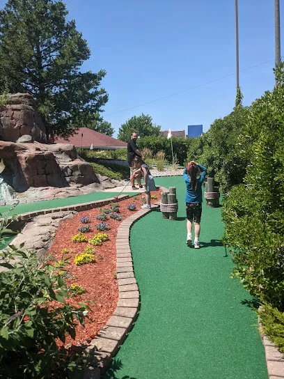 Buoy 18 Ice Cream, Miniature Golf, Bubble tea, Arcade mini golf course in Bay City, Michigan