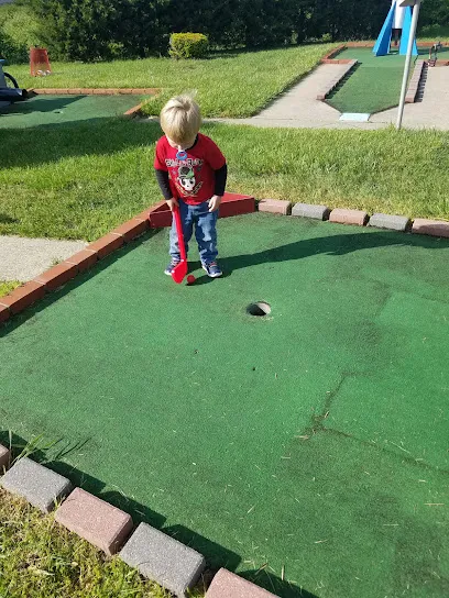 Armstrong's Funland mini golf course in Belleville, Michigan