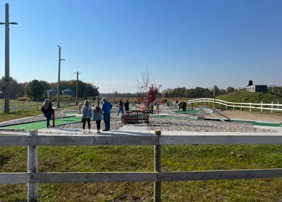 Heritage Farms Market mini golf course in Fremont, Michigan
