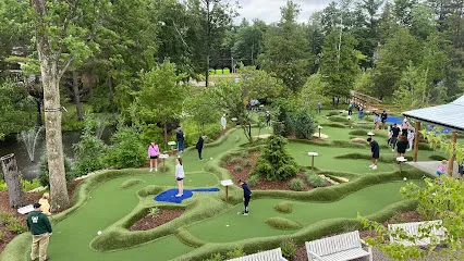 River Club Glen Arbor mini golf course in Glen Arbor, Michigan