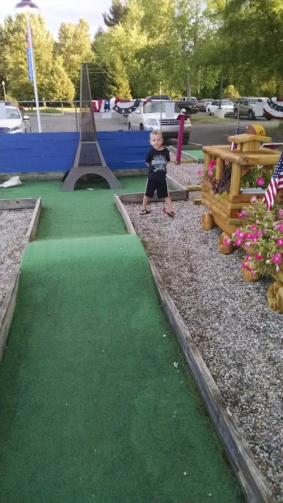 Double Dip Depot Ice Cream mini golf course in Grand Rapids, Michigan