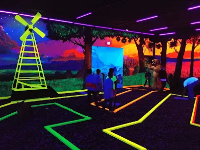 Great Lakes Glow Golf mini golf course in Grand Rapids, Michigan