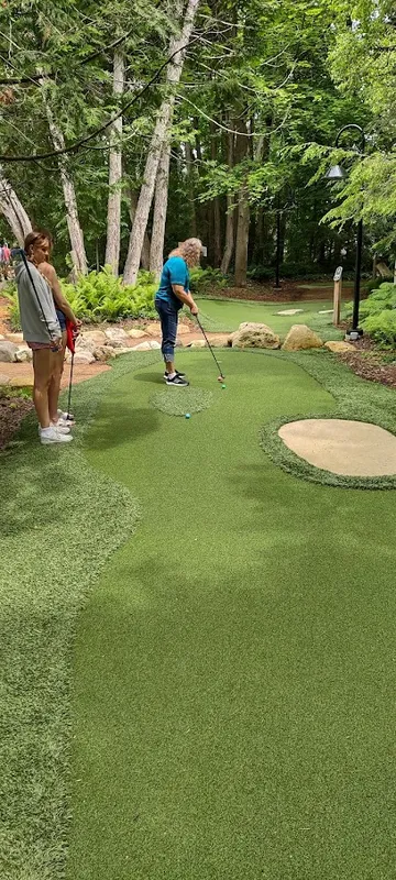 The Gem miniature golf mini golf course in Mackinac Island, Michigan
