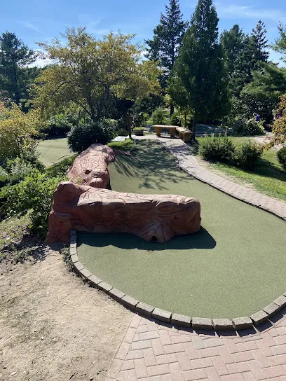 Animal Tracks mini golf course in Mackinaw City, Michigan