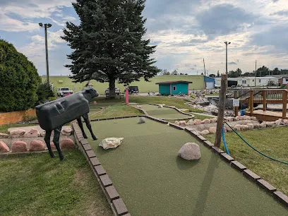 Yoo-Par Scoops mini golf course in Manistique, Michigan