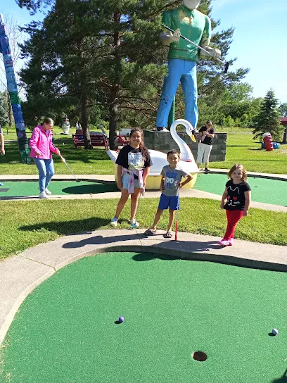 World's Finest Frozen Custard mini golf course in New Baltimore, Michigan